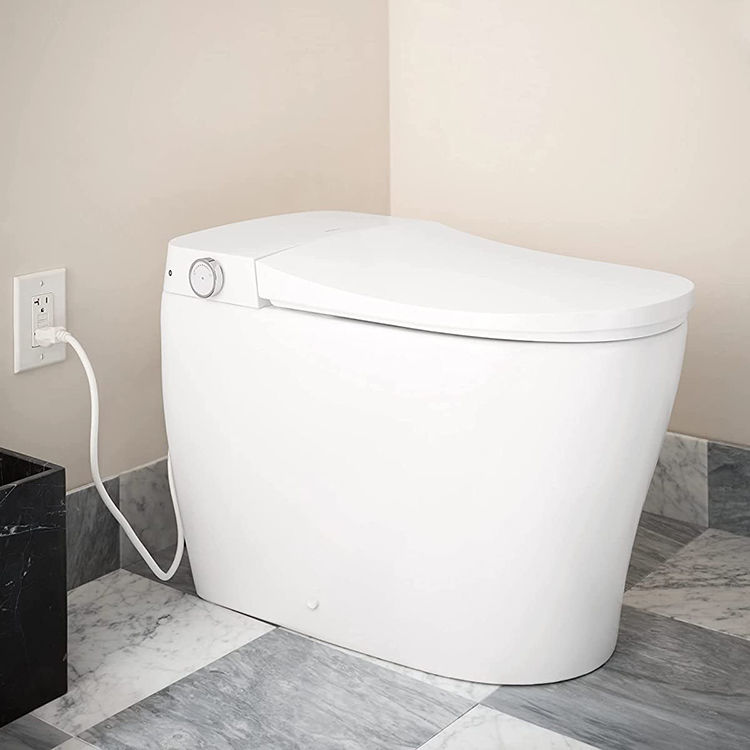 Moen 2-Series eToilet Smart Toilet with Bidet Seat, Elongated, White - ET900