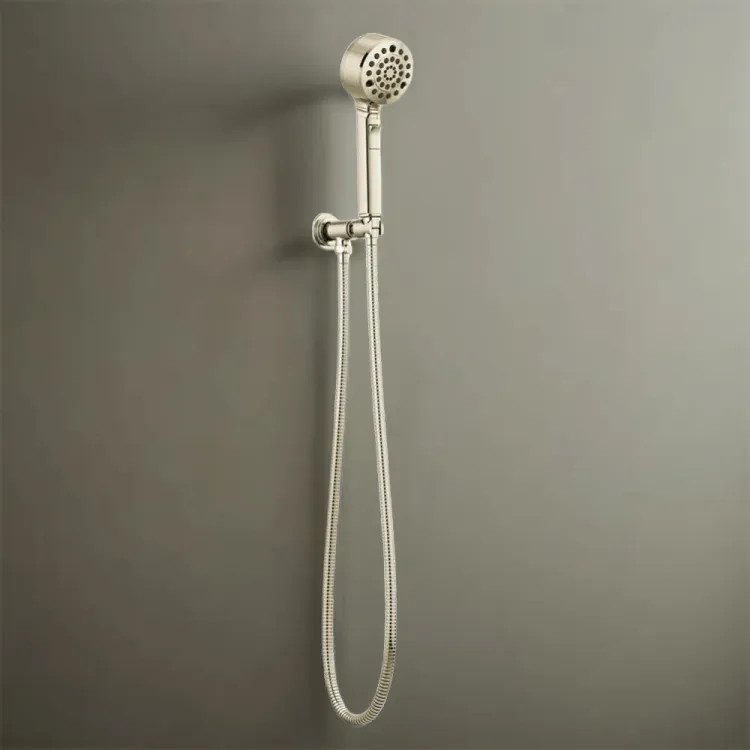Brizo Invari Multi-Function Wall-Mount Hand Shower with H2OKinetic, WaterSense, 1.75 GPM, Brilliance Polished Nickel - 88876-PN