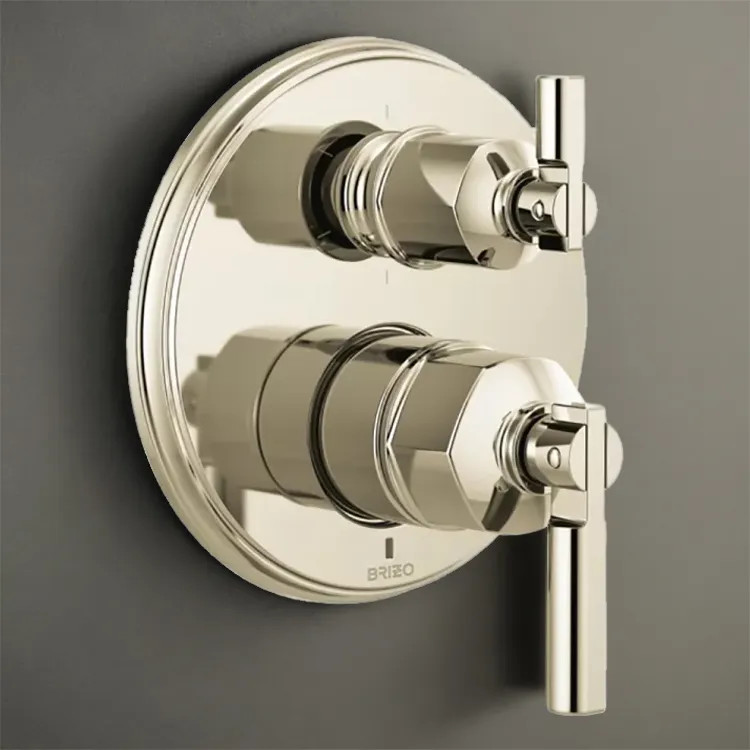 Brizo Invari Valve Trim with 6-Function Diverter, Brilliance Polished Nickel - T75P676-PNLHP