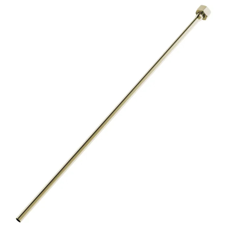 Brizo 3/8" x 1/2" x 20" Supply Lines, Copper, Compression, Brilliance Polished Nickel - BT01201-PN
