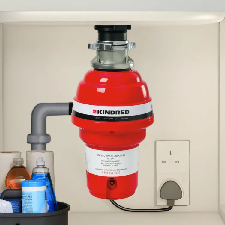 Franke Food Waste Disposer, Master Torque, Bio Shield, EZ Mount, Batch Feed, 1-1/4 HP, 110V - KWD125B1-EZ (134.0315.656)