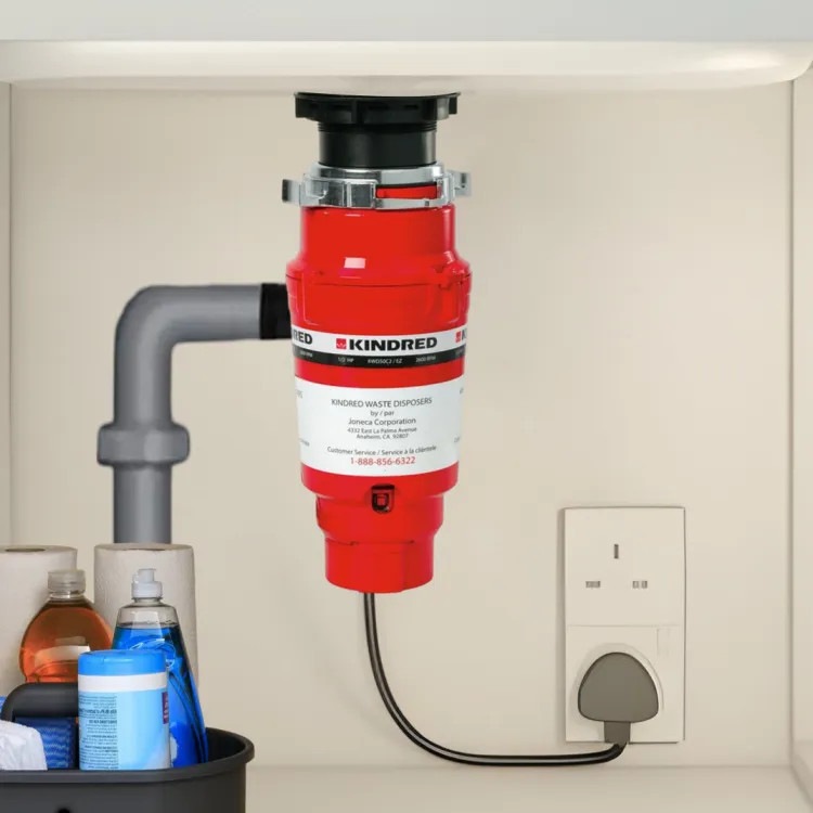 Franke Food Waste Disposer, Master Torque, Bio Shield, EZ Mount, Continuous Feed, 1/2 HP, 110V - KWD50C2-EZ (134.0262.596)