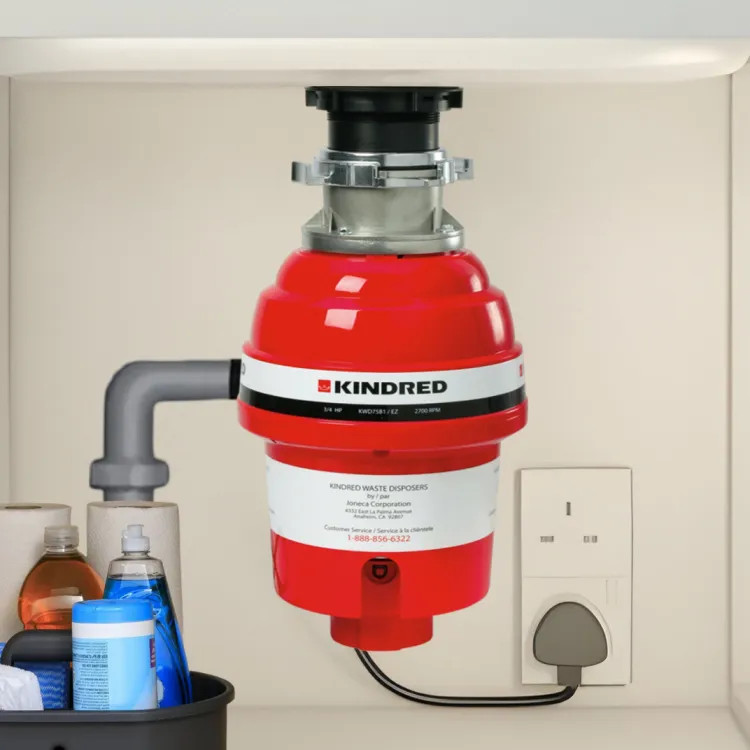Franke Food Waste Disposer, Master Torque, Bio Shield, EZ Mount, Batch Feed, 3/4 HP, 110V - KWD75B1-EZ (134.0275.324)