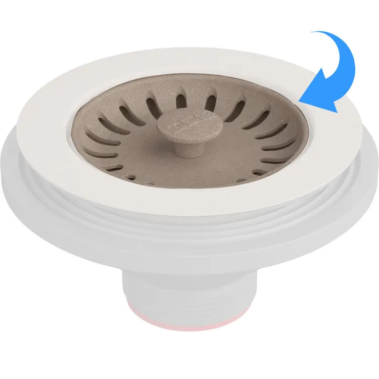 Franke Colorline Basket Strainer, Oyster - 900-OYS-BASKET