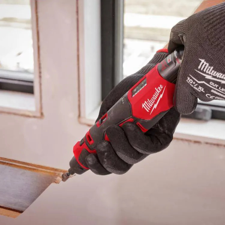 Milwaukee M12 12V Lithium-Ion Cordless Brushless Rotary Tool (Tool-Only) with 1/8" Collet - 2525-20 