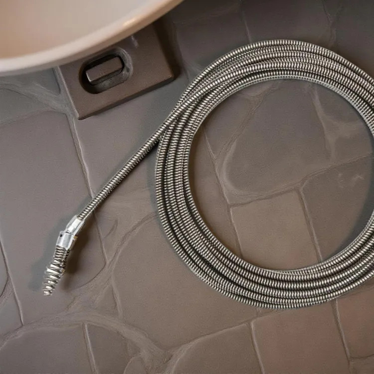Milwaukee 1/4" x 25' TRAPSNAKE Drop Head Replacement Steel Cable - 48-53-2578