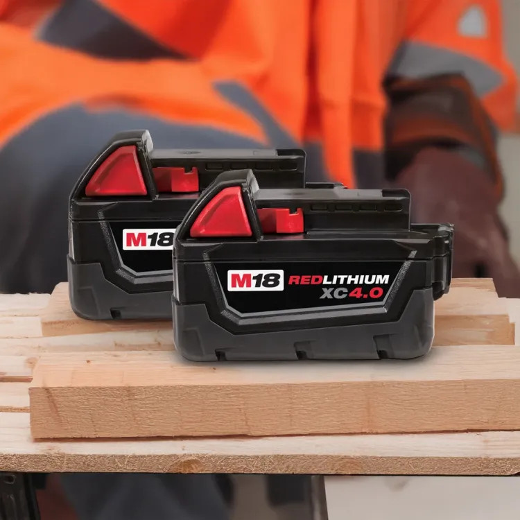 Milwaukee 2-Pack M18 REDLITHIUM XC4.0 Extended Capacity Battery - 48-11-1842CF