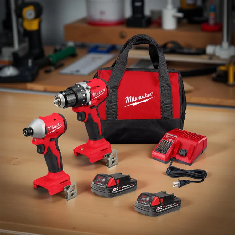 MILWAUKEE 3692-22CT M18 COMPACT BRUSHLESS 2-TOOL COMBO KIT