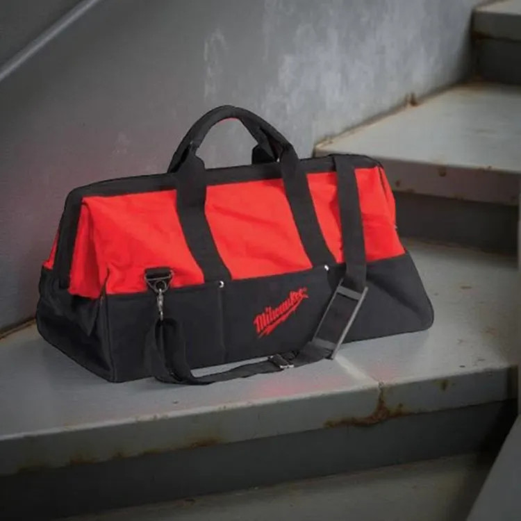 Milwaukee FUEL Contractor Bag with Shoulder Strap and Dual-Handle, Water-Resistant, Fits 1-2 Tool Kits - 42-55-2866