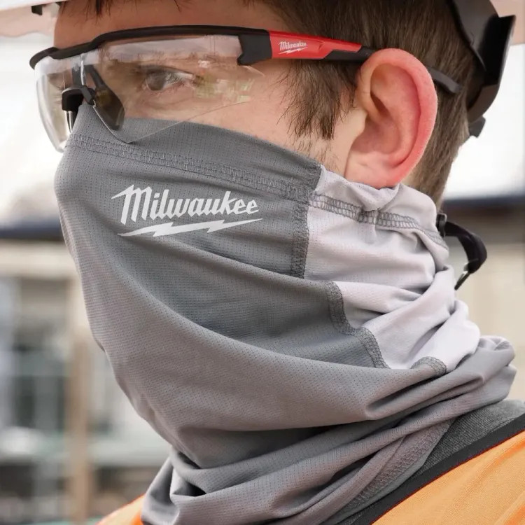 Milwaukee Red WORKSKIN Neck Gaiter - 424RD 