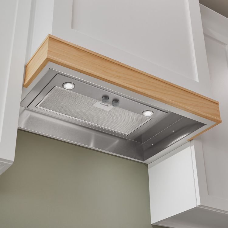 Broan-NuTone 21-Inch Power Pack Custom Range Hood Insert With Easy Install System, 450 CFM, Stainless Steel - PM400SS