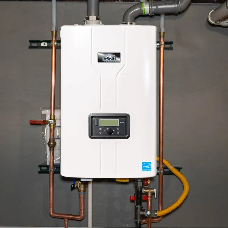 Bradford White Infiniti GS Natural Gas Tankless Water Heater, 9.7GPM, Digital Control, 199,000 BTU, 120V - RTG-S-199-N1