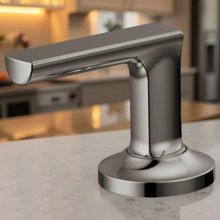 Brizo Kintsu Widespread Pull-Down Faucet Lever Handle Kit, Lumicoat Black Onyx - HK006-BNX-L