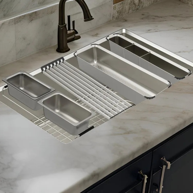 Moen Luxe Chef Workstation System Accessory Bundle, Stainless Steel - GA779