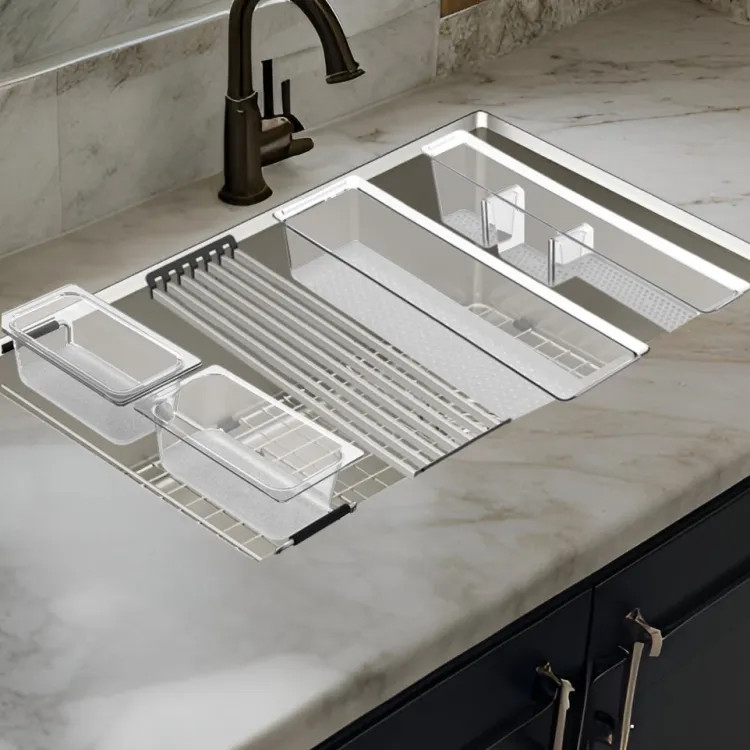 Moen Luxe Chef Workstation System Accessory Bundle, Acrylic - GA778