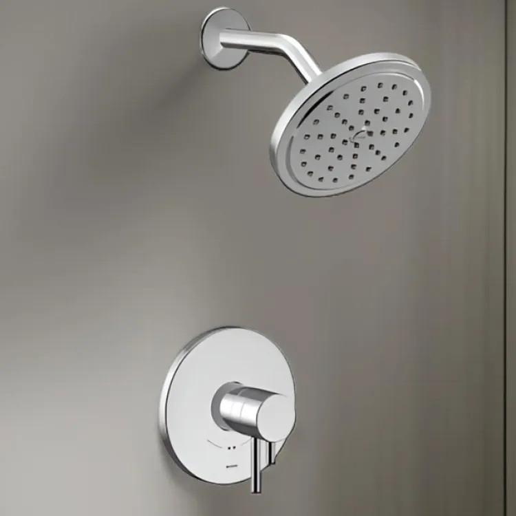 Moen Align 7" Raincan Shower Faucet, Lever Handle, Single Function, M-Core 4, Thermostatic Cartridge, 1.75 Gpm, Chrome - UT4292EP