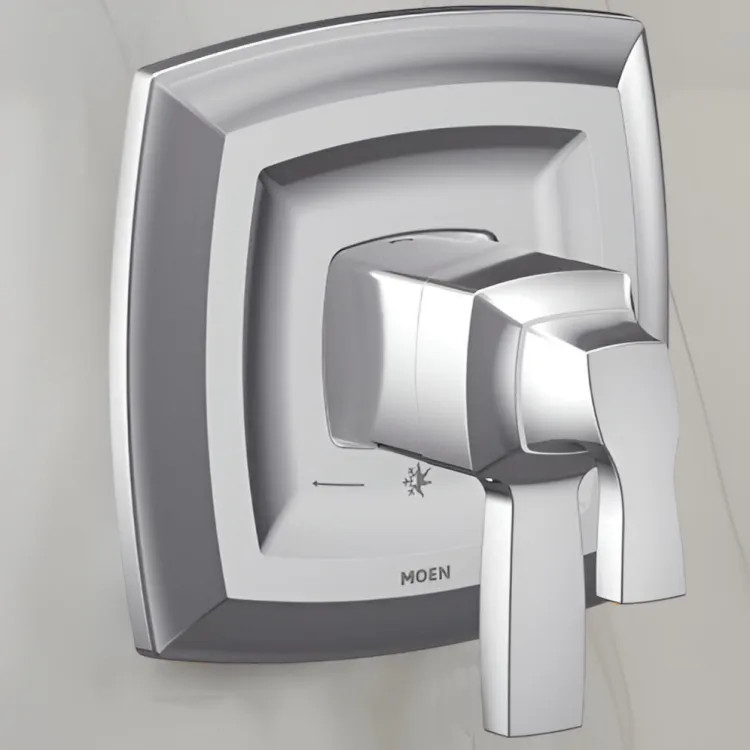 Moen Voss Valve Only Trim w/ Flow Control and Temperature Adjust, Lever Handle, M-Core 4, Thermostatic Cartridge, Chrome - UT4691