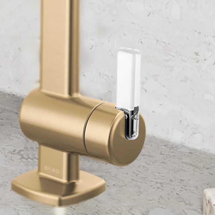 Brizo Allaria Lavatory Faucet Lever Handle Kit, ADA, Brilliance Luxe Gold / Clear - RP101996GLCL