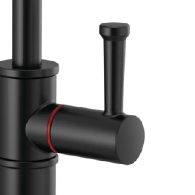 Brizo Artesso Instant Hot Faucet Lever Handle Kit, ADA, Matte Black - RP101120BL