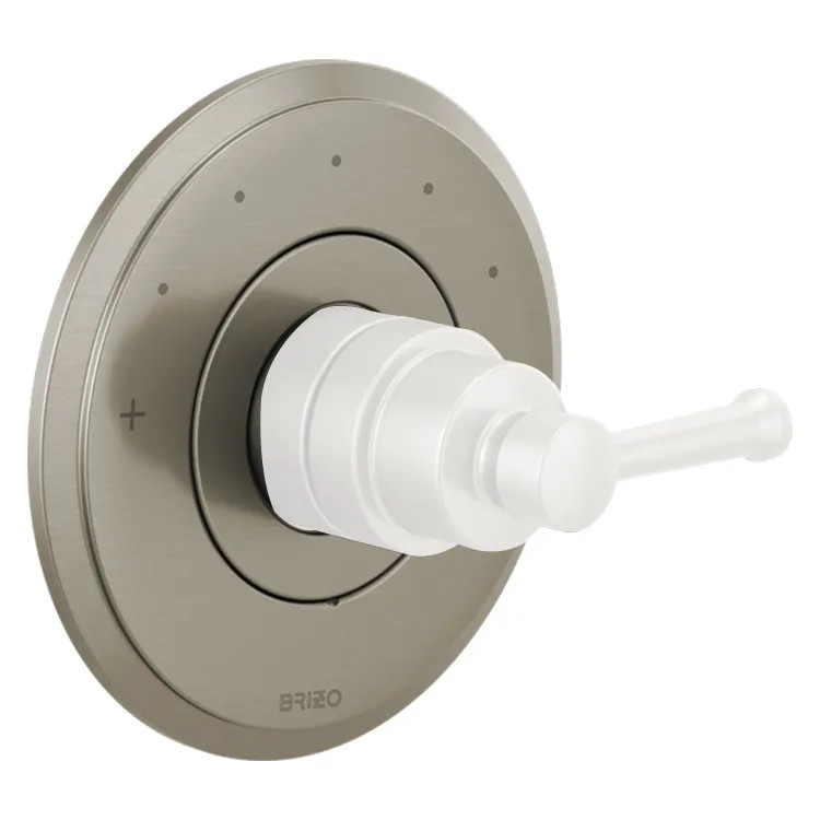 Brizo Atavis 7" Round Escutcheon, Brilliance Luxe Nickel - RP100606NK