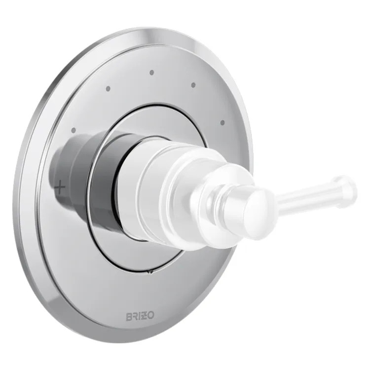 Brizo Atavis 7" Round Escutcheon, Polished Chrome - RP100606PC
