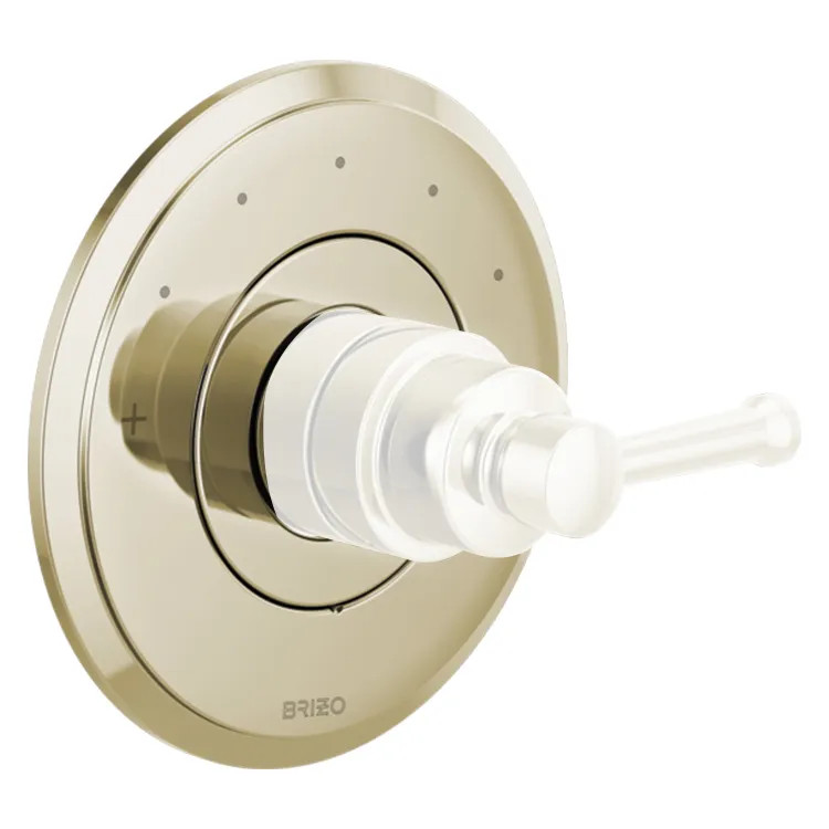 Brizo Atavis 7" Round Escutcheon, Brilliance Polished Nickel - RP100606PN