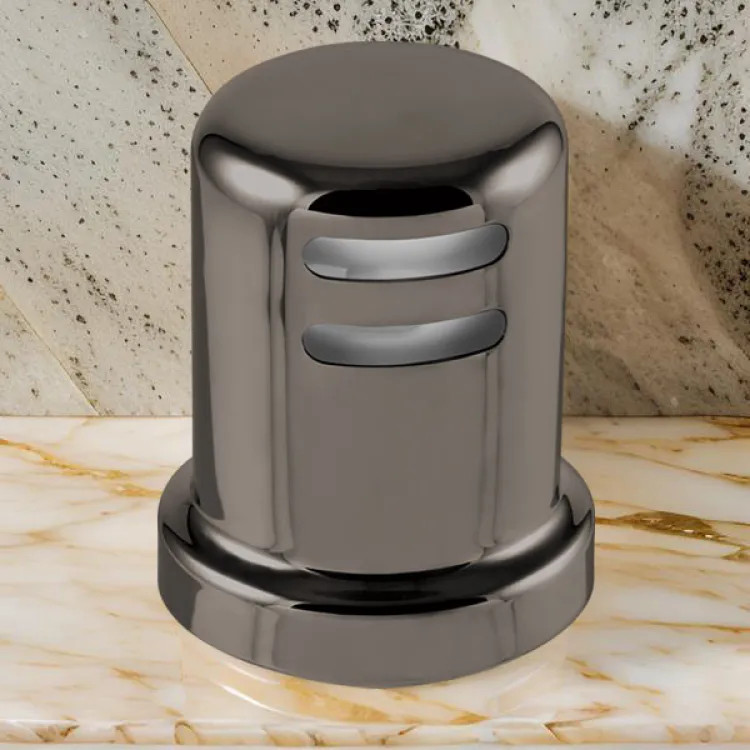Brizo Kitchen Sink Air Gap, Brilliance Black Onyx - 69060-BNX
