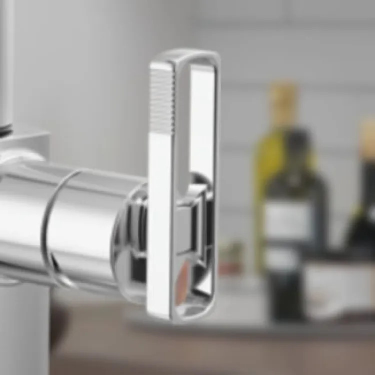 Brizo Kintsu Bar Faucet Knob Handle Kit, Lumicoat Polished Chrome - HLB007-PC-L
