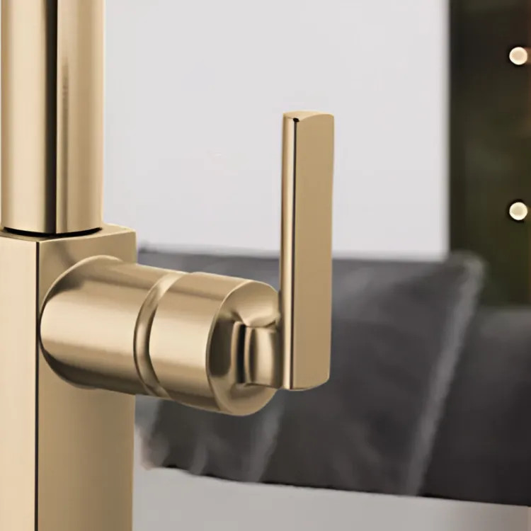 Brizo Kintsu Bar Faucet Lever Handle Kit, Lumicoat Luxe Gold - HLB006-GL-L