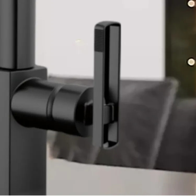 Brizo Kintsu Pull-Down Faucet Knob Handle Kit, Matte Black - HLK007-BL