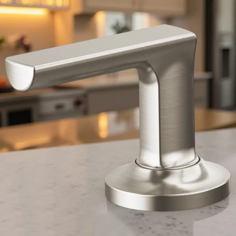 Brizo Kintsu Widespread Pull-Down Faucet Lever Handle Kit, Lumicoat Stainless - HK006-PC-L