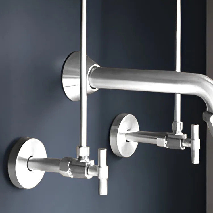 Brizo Litze Angled Supply Stop Valve w/ Lever Handle, Polished Chrome - BT022205-PC