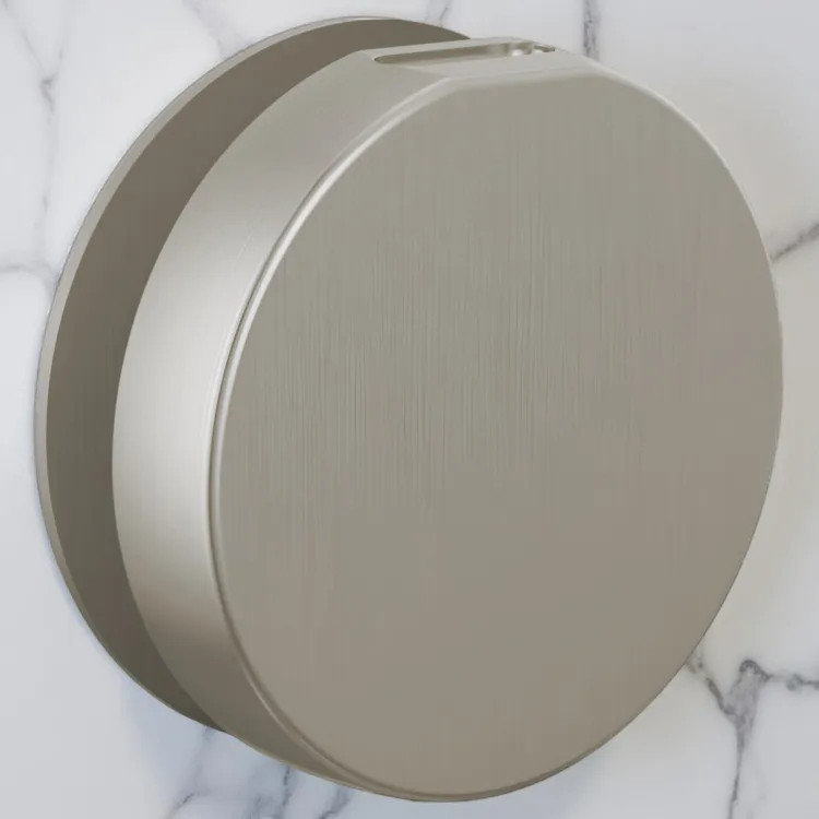 Brizo Mystix Contemporary Round Steam Head, Brilliance Luxe Nickel - RP103313NKL