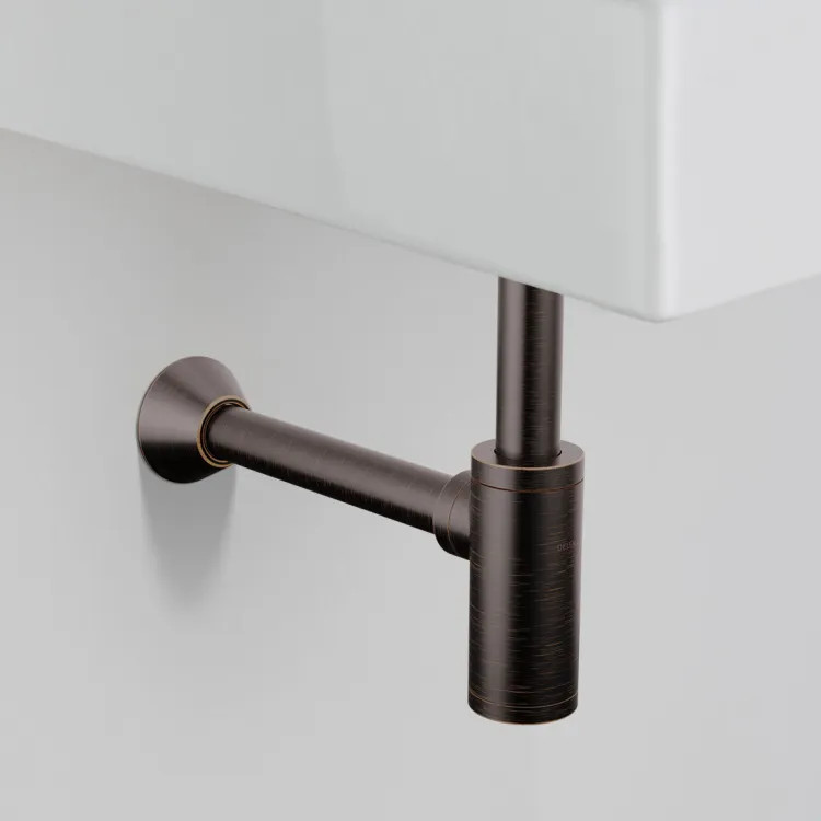 Delta Bottle Trap With  Removable Cleanout Cover, Brass,  Venetian Bronze - DT041141-RB