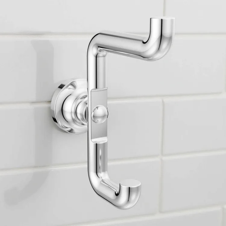 Delta Saylor Double Robe Hook, Chrome - 73535