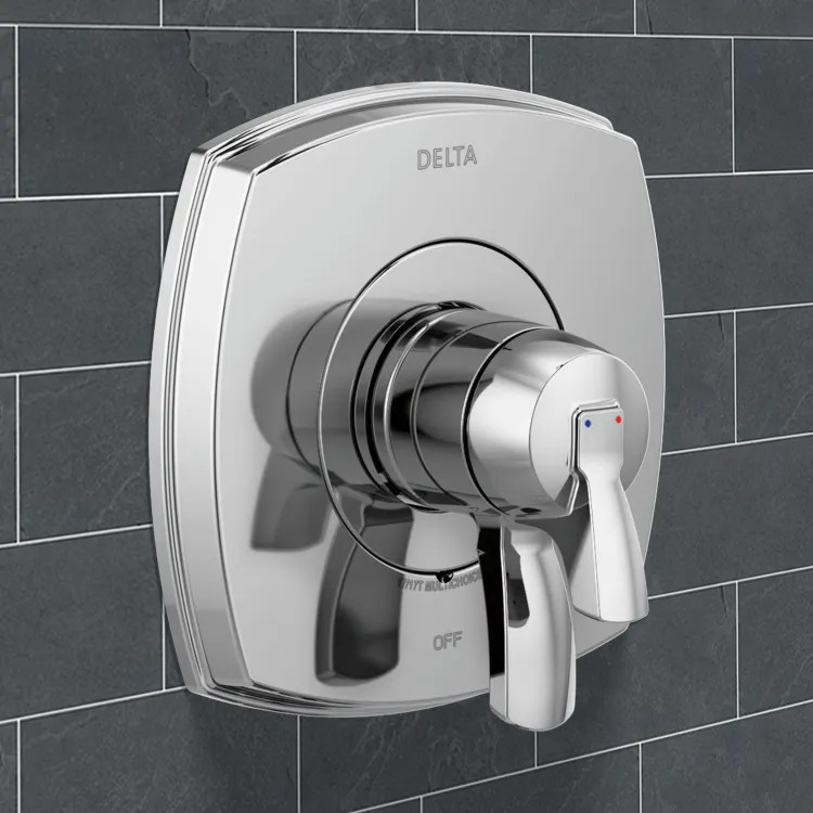 Delta Stryke Monitor 17 Series Valve Only, MultiChoice Universal Valve, ADA, Lumicoat Chrome - T17076-PR