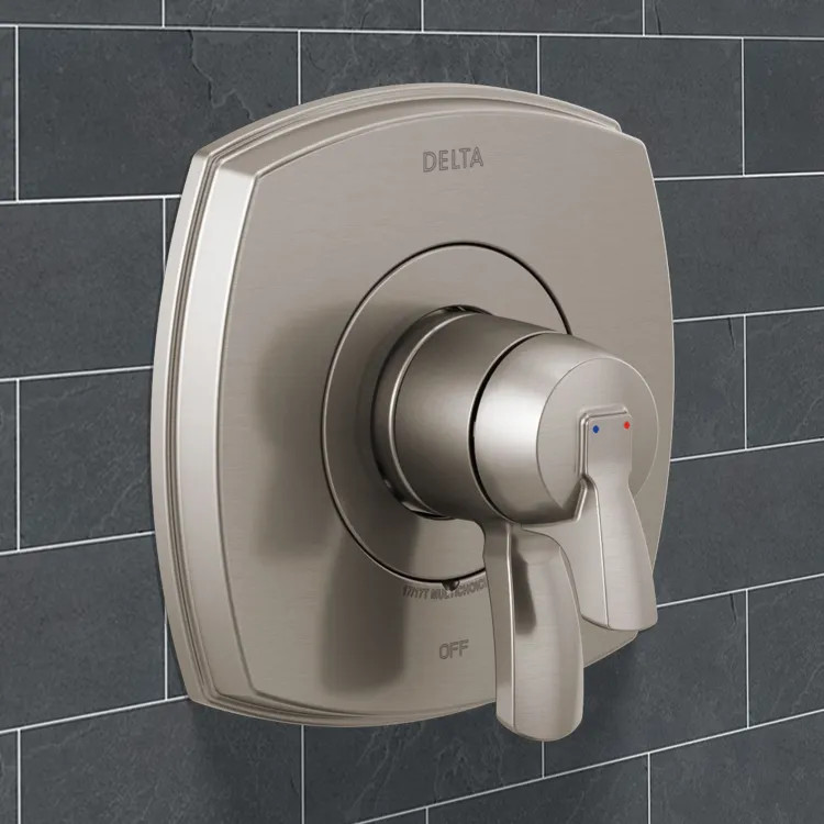 Delta Stryke Monitor 17 Series Valve Only, MultiChoice Universal Valve, ADA, Lumicoat Stainless `- T17076-SS-PR