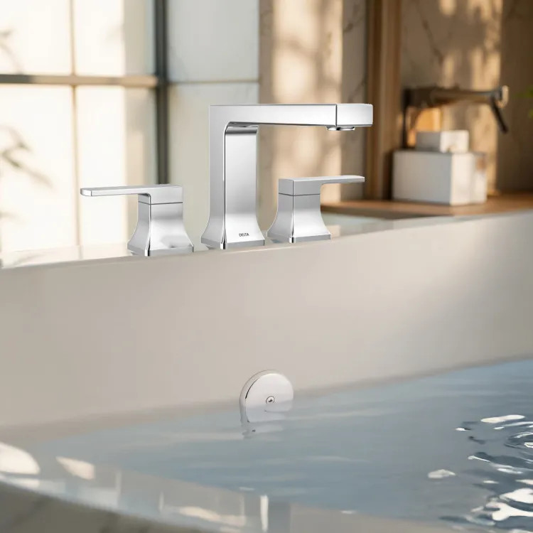 Delta Velum Roman Tub Trim, ADA, Chrome - T2737