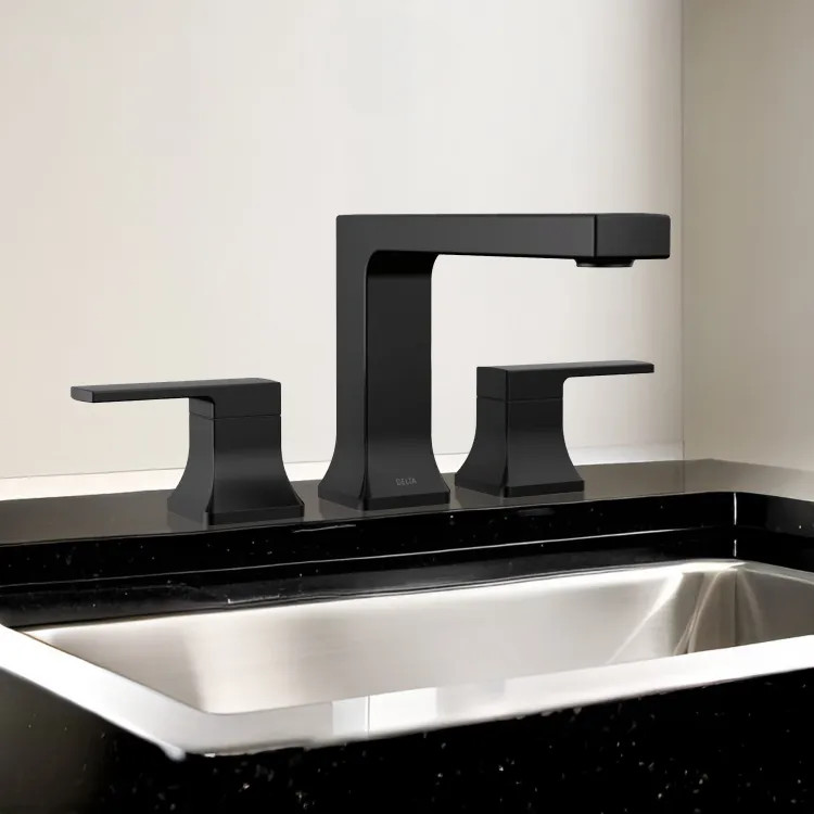 Delta Velum Roman Tub Trim, ADA, Mate Black - T2737-BL