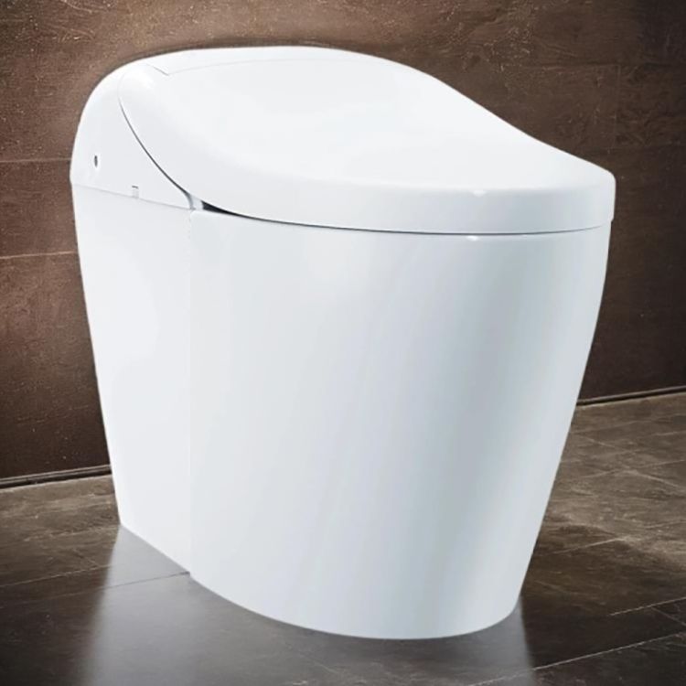 TOTO G5A Luxury Smart Toilet Bidet Combo, Night Light, 1.2/1.0 GPF, CeFiONtect, Universal Height, Cotton White - MS7631CEMFG#01
