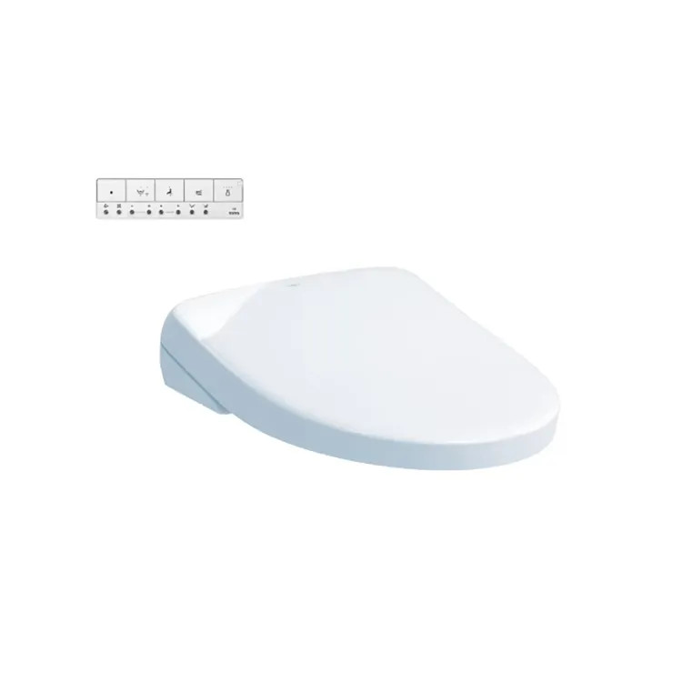 TOTO WASHLET S7 Round Bowl Washlet Seat, EWATER+, PREMIST, Night Light, Cotton White - SW4725#01 