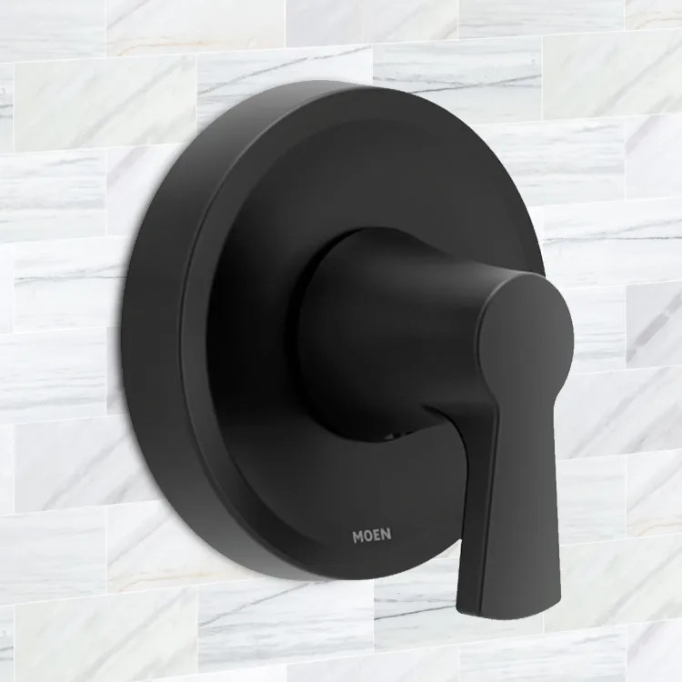 Moen Jase 4" M-CORE Transfer Valve Trim, ADA, Matte Black - UT4431BL
