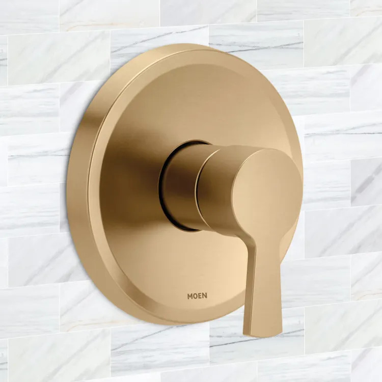 Moen Jase M-CORE 2 Series Pressure Balancing Valve Only Trim, M-PACT, ADA, Bronzed Gold - UT2501BZG