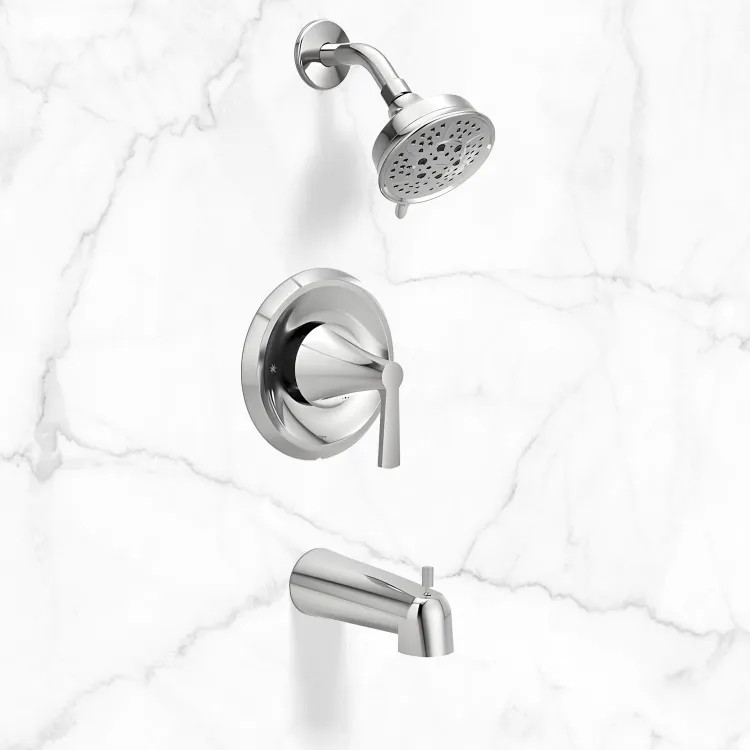 Moen Jase Posi-Temp Tub/Shower Trim, M-PACT, ADA, 1.75 GPM, Chrome - T62413EP 