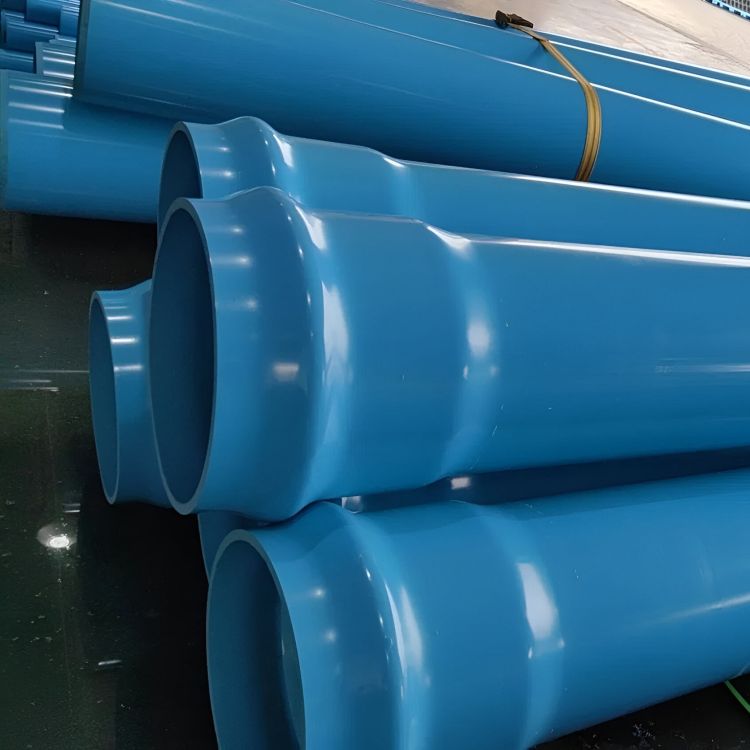 8" PVC 100# PIP Gasket Joint Pipe, PIPIP8100 - 5' Length