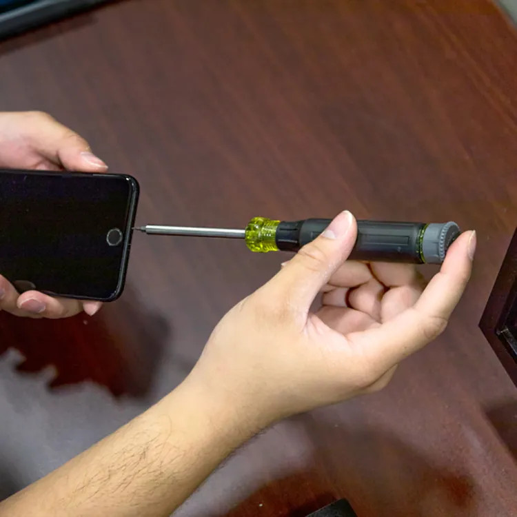Klein 27-in-1 Multi-Bit Precision Screwdriver with Apple Bits, 3.5 mm Driver Size - 32328