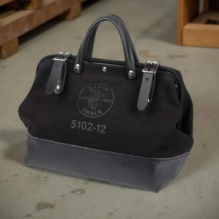 Klein 12" Black Canvas Tool Bag - 510212BLK