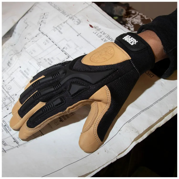 Klein Leather Work Gloves, XL - 60189 