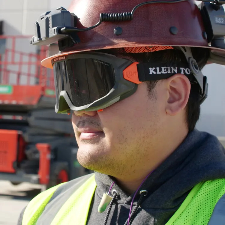 Klein Safety Goggles with Gray Polycarbnate Lens - 60480