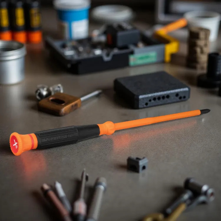 Klein Insulated Precision Screwdriver, #1 Phillips, 4" Shank - 6264INS